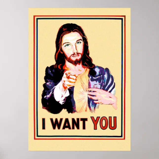 I WANT YOU POSTER | Zazzle