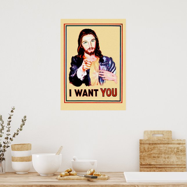 I WANT YOU POSTER | Zazzle
