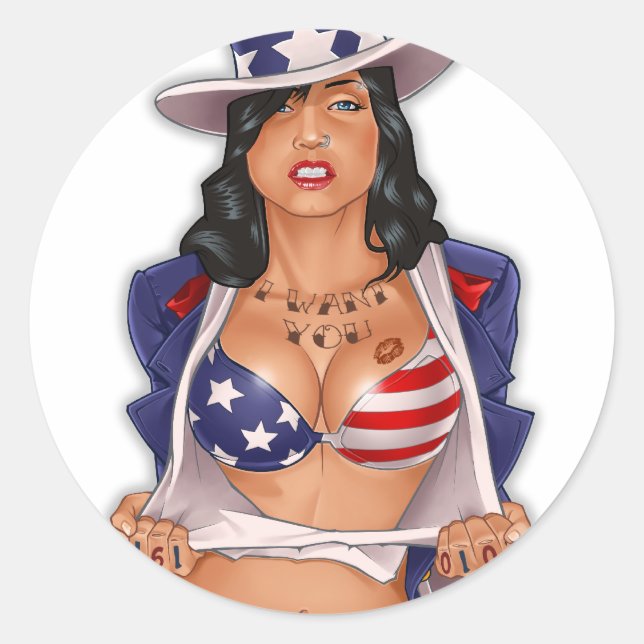 I Want You Sticker (Front)