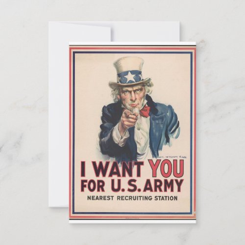 I Want You Uncle Sam Save The Date