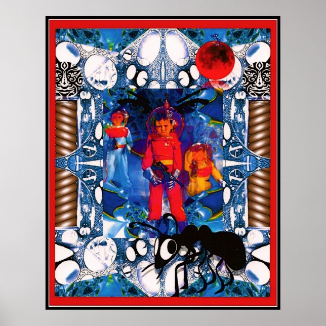 I Wanted To Be A Space Man Poster (Front)