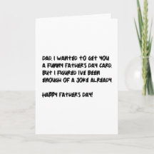I Wanted To Get You A Funny Father's Day