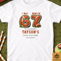 I Was 6, Now I’m 7 – Football America 7th Birthday