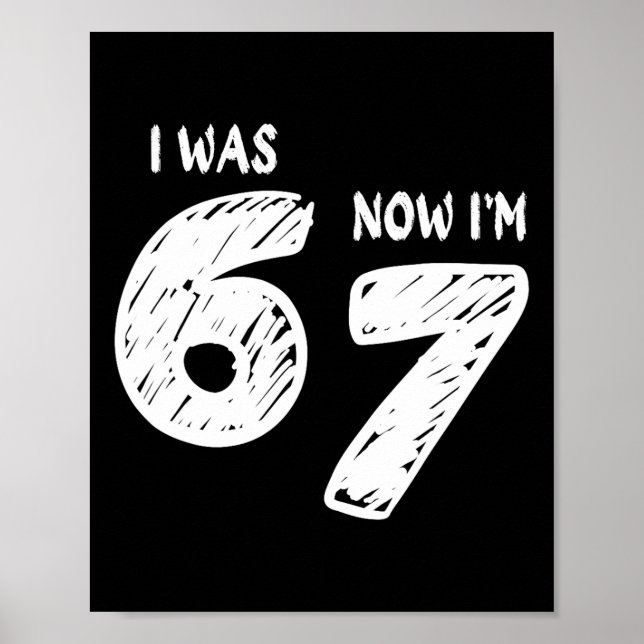 I Was 6 Now I'm 7  Poster (Front)