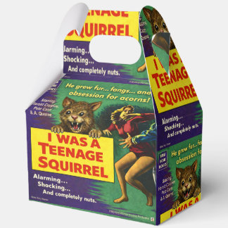 I was a teenage squirrel favor boxes