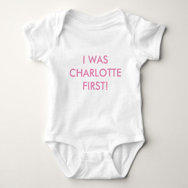 I was Charlotte first! romper (Front)