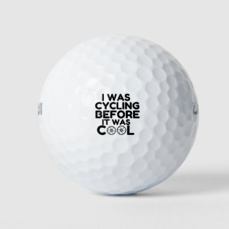 I Was Cycling Golf Balls