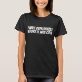 T-shirt Décontracté 'Deplorable' Bleu Taille XL Gildan - Occasion Très Bon état