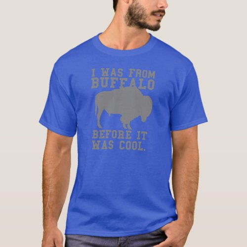 I was from Buffalo before it was cool Shirt