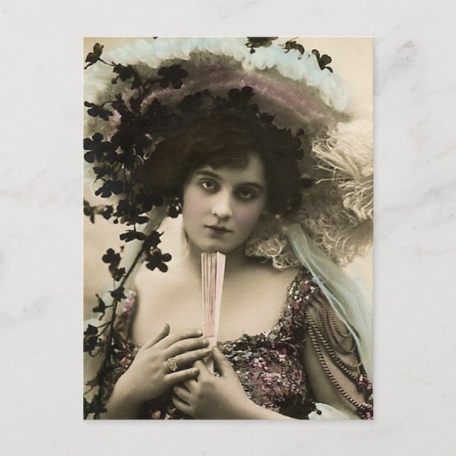 I Was in the Garden Postcard (Front)