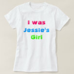 I was Jessie's Girl 80's Party Shirt<br><div class="desc">Show your love of the 1980's with this bright and colorful "I was Jessie's girl" t-shirt.  Great for a 80's party!</div>