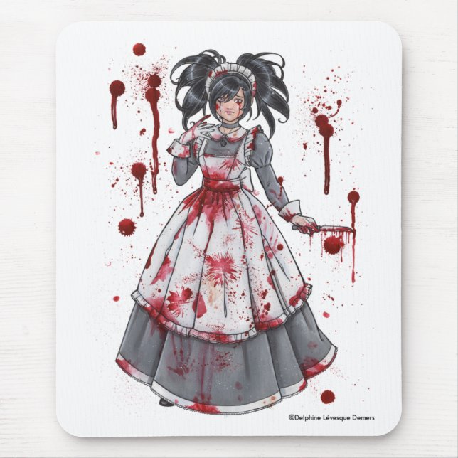 I Was Maid For You Gothic Mousepad (Front)