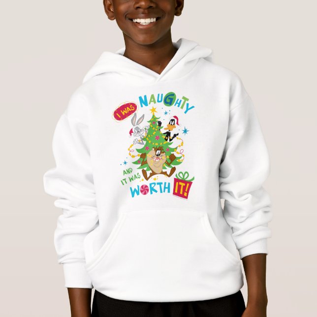 I Was Naughty Hoodie (Front)