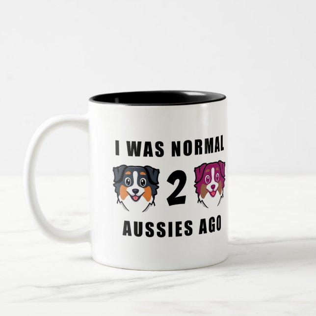 i was normal 2 aussies ago Mug (Left)