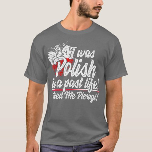 I Was Polish Past Life Pierogi  Dyngus Day T_Shirt