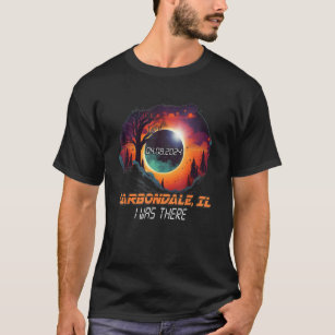 I Was There Total Solar Eclipse Carbondale Illinoi T-Shirt