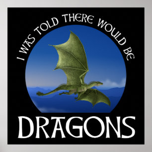 I Was Told There Would Be Dragons Poster