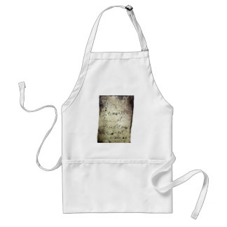 I wasn't born at Encausticamp apron