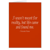 I Wasn't Meant For Reality (Front)