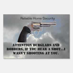 I WASN'T SHOOTING AT YOU SIGN