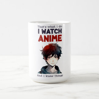 i watch Anime Coffee Mug