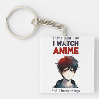 i watch Anime Keychain