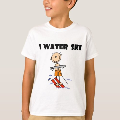 I Water Ski T_shirts and gifts