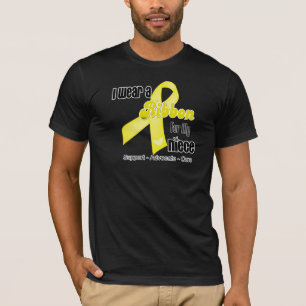 I Wear a Ribbon For My Niece - Sarcoma T-Shirt