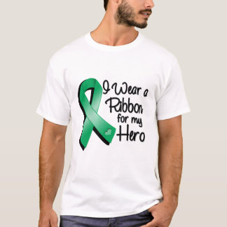 I Wear an Emerald Green Ribbon For My Hero T-Shirt