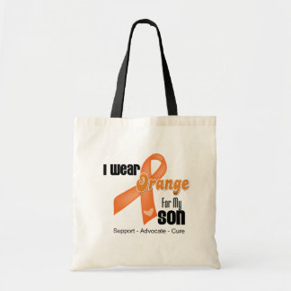 I Wear an Orange Ribbon For My Son Tote Bag