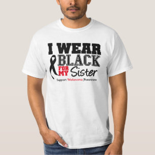 I Wear Black For My Sister T-Shirt