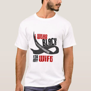 I Wear Black For My Wife 33 T-Shirt