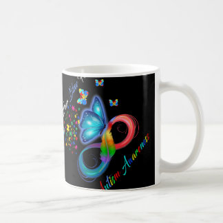 I Wear Blue For Autism Awareness - Autism Awarenes Coffee Mug