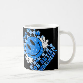 I Wear Blue For Autism Awareness Month Men Women K Coffee Mug
