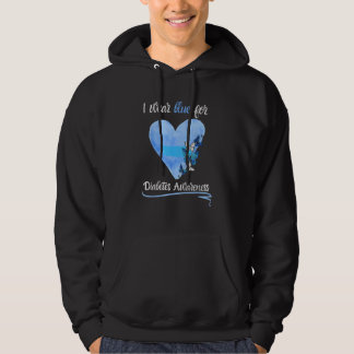 I Wear Blue For Diabetes Awareness Hoodie
