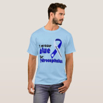 I wear blue for Hydrocephalus T-Shirt