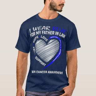 Prostate Cancer Awareness Tee Wear Blue For Father In Law Prostate Cancer Awareness Tee Wear Blue For Father In Law