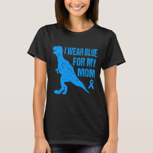 I Wear Blue For My Mom Diabetes Awareness Toddler T-Shirt