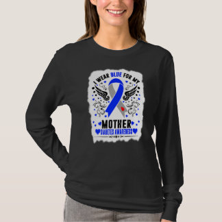I Wear Blue For My Mother Diabetes Awareness Month T-Shirt