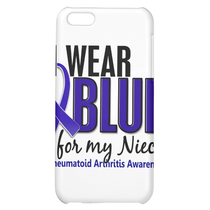 I Wear Blue Niece Rheumatoid Arthritis RA iPhone 5C Case