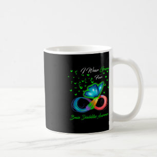 I Wear Green For Brain Disabilities Awareness Coffee Mug