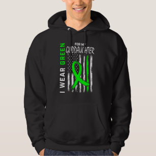 I Wear Green For Goddaughter Kidney Disease Awaren Hoodie