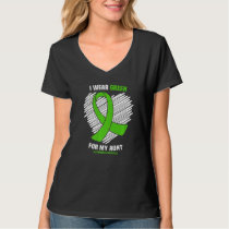 I Wear Green For My Aunt Gastroparesis Awareness  T-Shirt