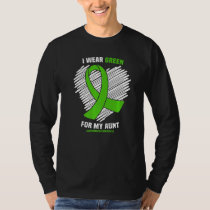 I Wear Green For My Aunt Gastroparesis Awareness  T-Shirt