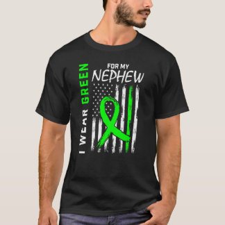 I Wear Green For My Nephew Kidney Disease Awarenes T-Shirt