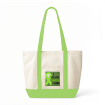 I wear green for my pet with Lymphoma Tote Bag