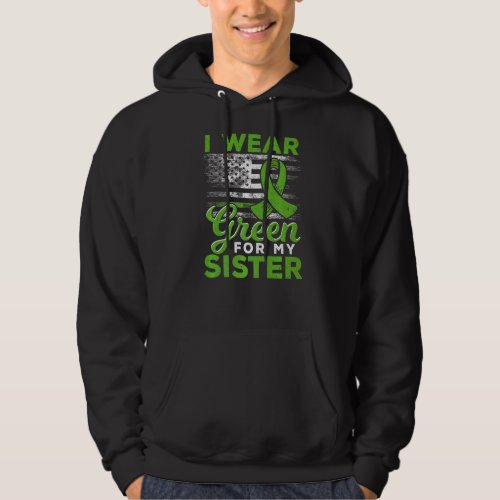 I Wear Green For My Sister Cerebral Palsy Awarenes Hoodie