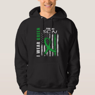 I Wear Green For My Son Kidney Disease Awareness F Hoodie