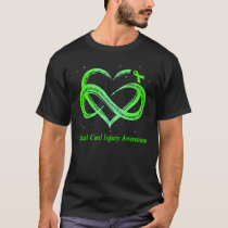 I Wear Green For Spinal Cord Injury Awareness Warr T-Shirt