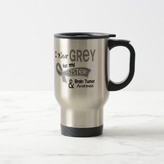 I Wear Grey 42 Sister Brain Tumor Travel Mug